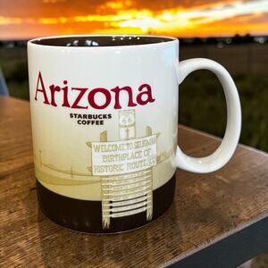 Starbucks Arizona Mug 16 oz Global Icon Coffee Cup EUC Read